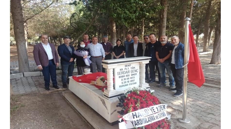 Şehit Kr.Plt.Tğm. Serdar GENÇ'in Anılması ve Aile Ziyareti